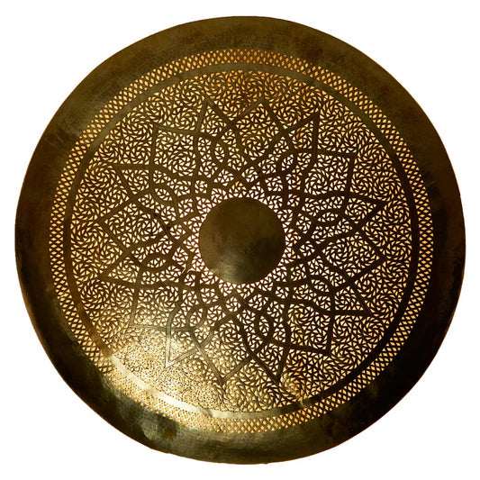 Orientalische Wandlampe aus Kupfer Deniz