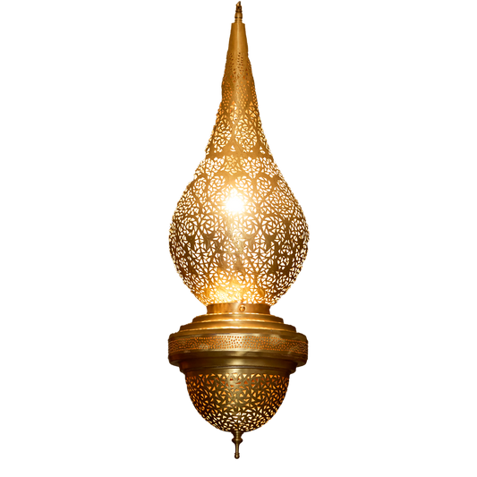 Orientalische Deckenlampe aus Kupfer SEFA Düsseldorf
